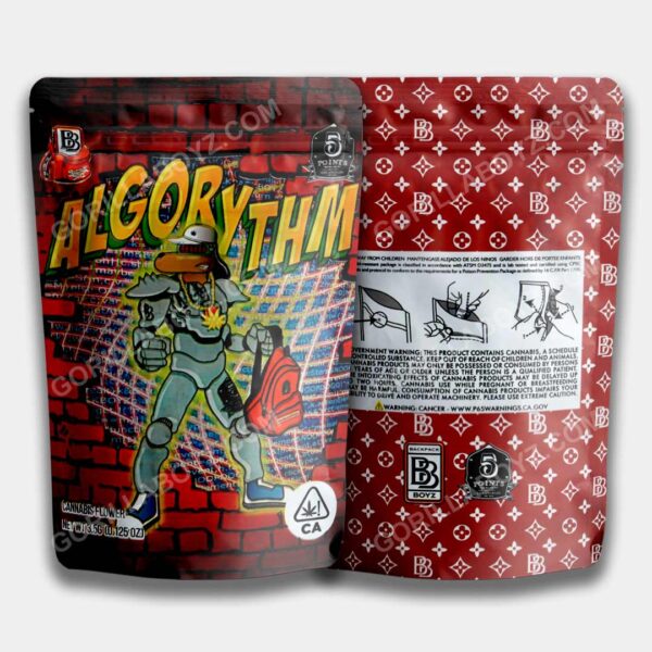 Algorythm mylar bags