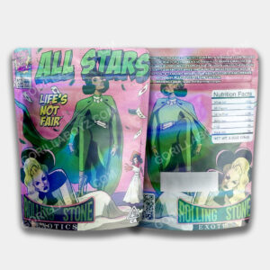 All Stars mylar bags 3.5 grams