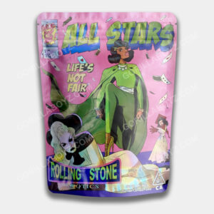 All Stars mylar bags 16 oz