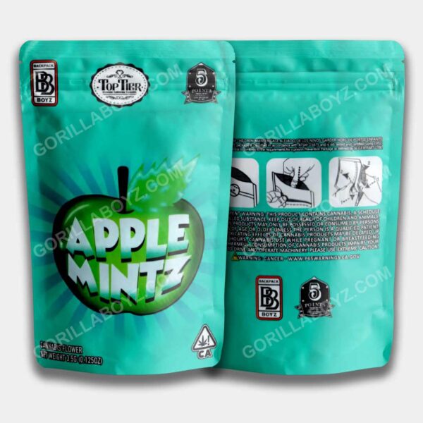 apple mintz mylar bags
