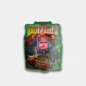 The Bag Father mylar bags 3.5 grams 3D design