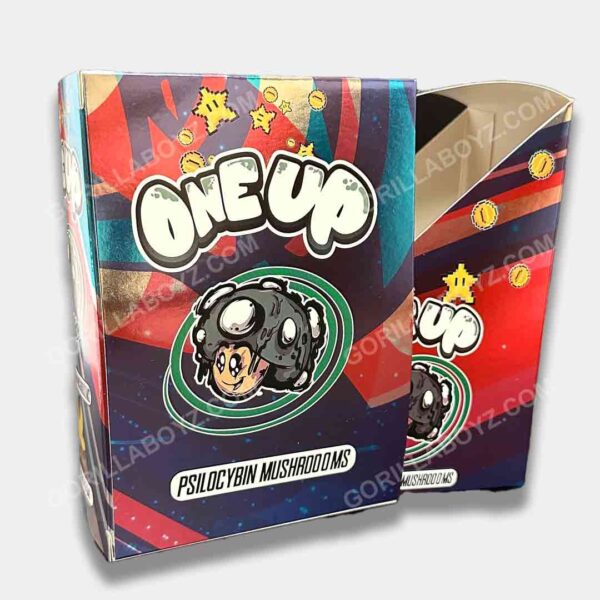 Banana one up shrooms packaging 3.5 grams