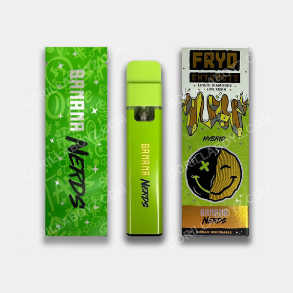 Fryd Banana Nerds Empty Disposable Carts