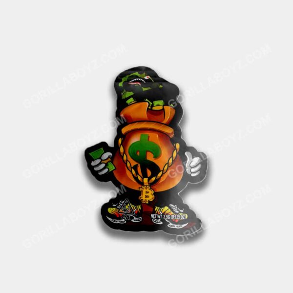 Bitcoin 3D mylar bags 3.5 grams