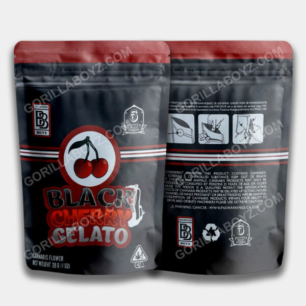 Black Cherry Gelato Mylar Bag 1 oz