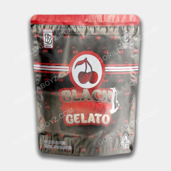 Black Cherry Gelato mylar bags