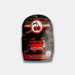 Black Gelato 3.5 grams 3D mylar bags