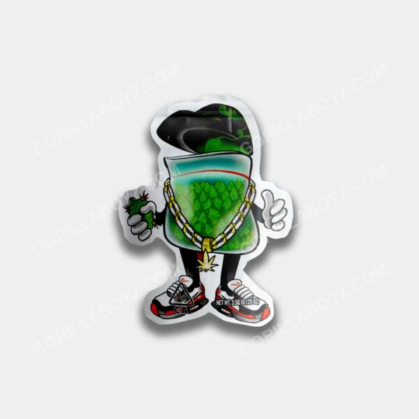 New 2022 Cutout 3D mylar bags 3.5 grams