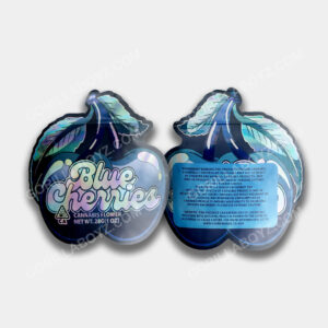 Blue Cherries Mylar Bag 1 oz