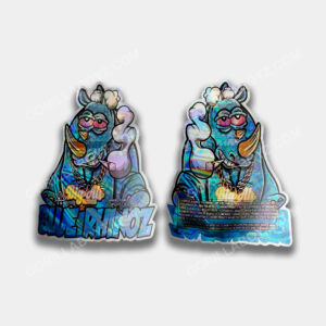 Blue Rhinoz Holographic mylar bags 3.5 grams