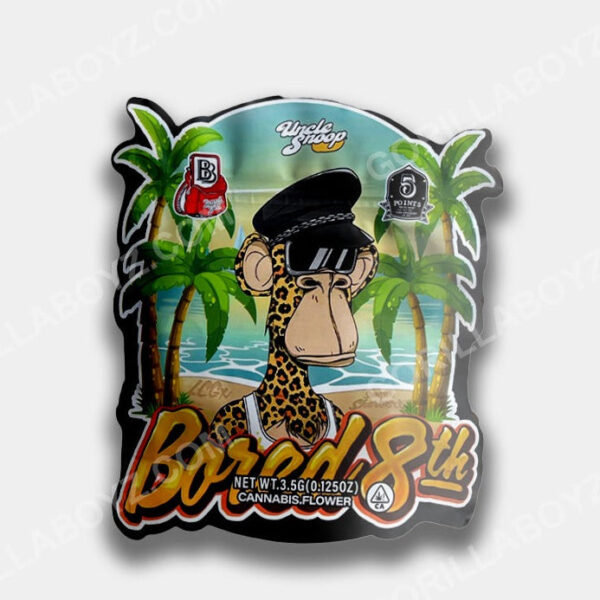 Bored 8th mylar bags 3.5 grams