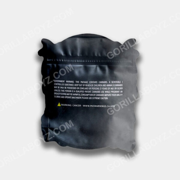 Bored 8th mylar bags 3.5 grams 3D design