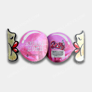 Bubba Kush Die-Cut 3D mylar bags 3.5 grams