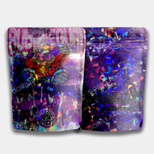 Bubblegum Gelato mylar bags 3.5 grams