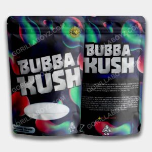 bubba kush mylar bags