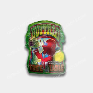 Buffalo Tree Table mylar bags 3.5 grams 3D design