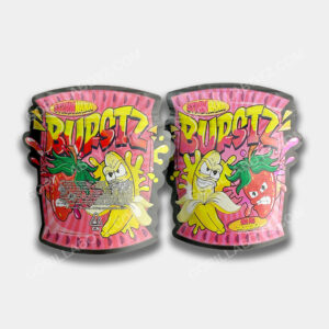 Strawnana Burstz edible mylar bag 200 mg