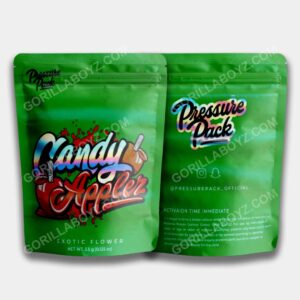 candy applez mylar bags