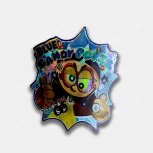 Blue Candy Popzz mylar bags 16 ounces