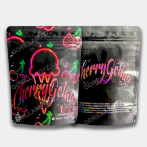Cherry Gelato mylar bags 3.5 grams