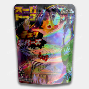 Cherry Popperz mylar bags 16 ounces 1 pound