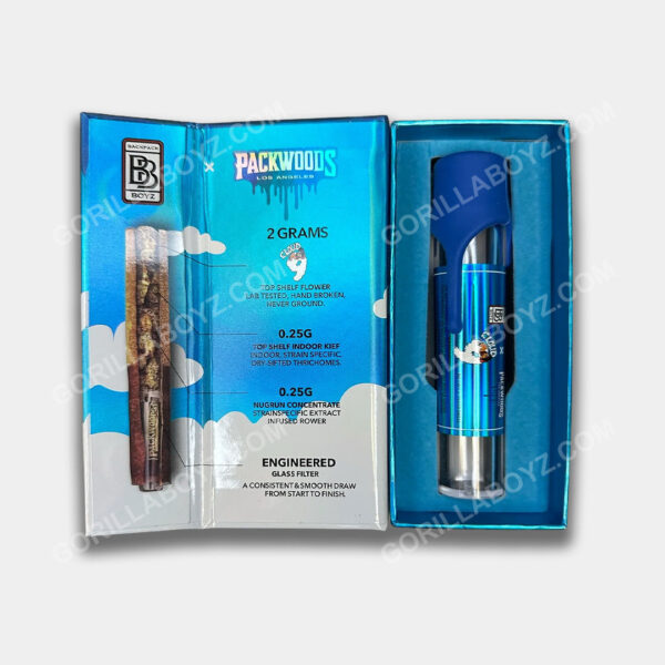 cloud 9 packwoods packaging box