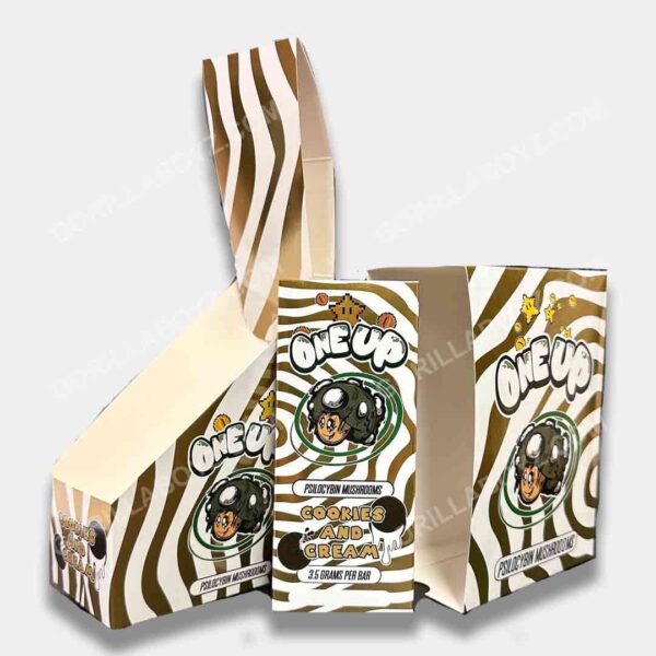 Cookies & Cream one up shrooms packaging