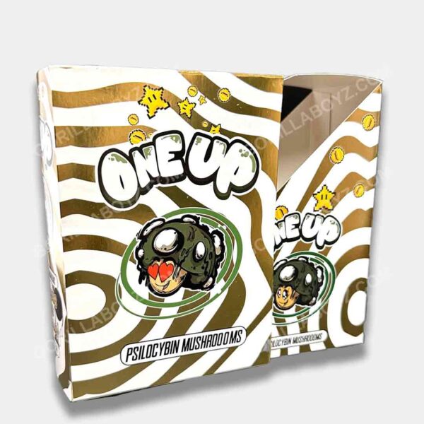 Cookies & Cream one up shrooms packaging 3.5 grams