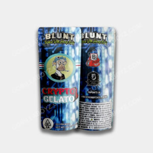 Crypto Gelato pre roll packaging 2 grams bags