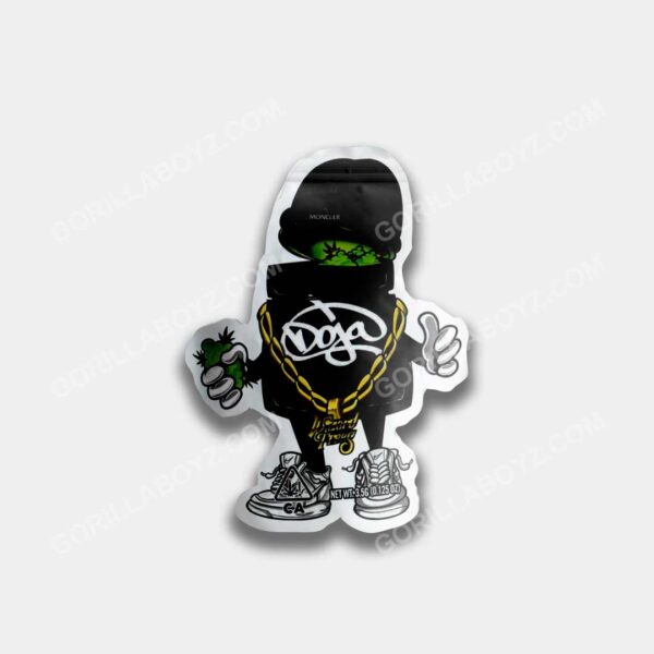 Doja 3D mylar bags 3.5 grams