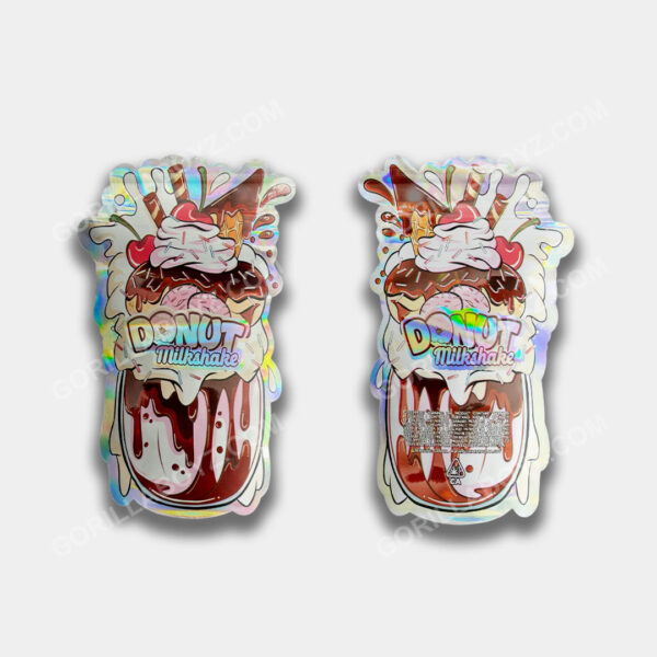 Donut Milkshake mylar bags 3.5 grams
