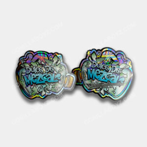 Dulce De Mezcal Holographic mylar bags 3.5 grams