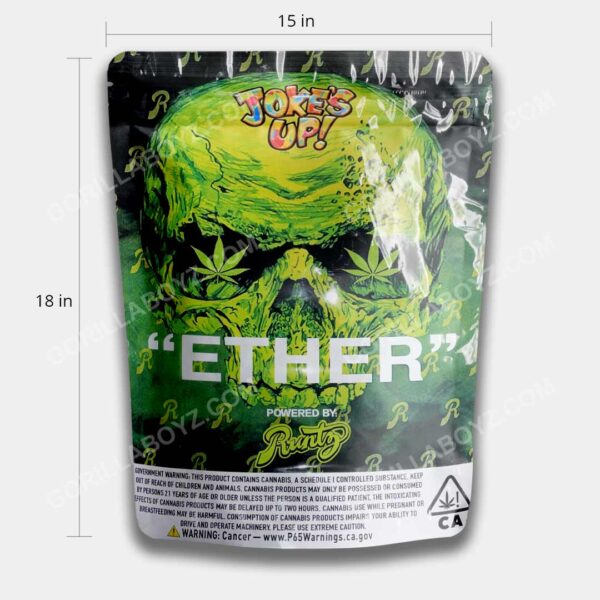 ether 1 lb mylar bag
