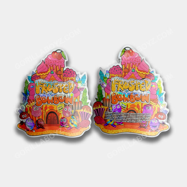 Frosted Bonbon mylar bags 3.5 grams