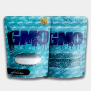 GMO mylar bags 3.5 grams