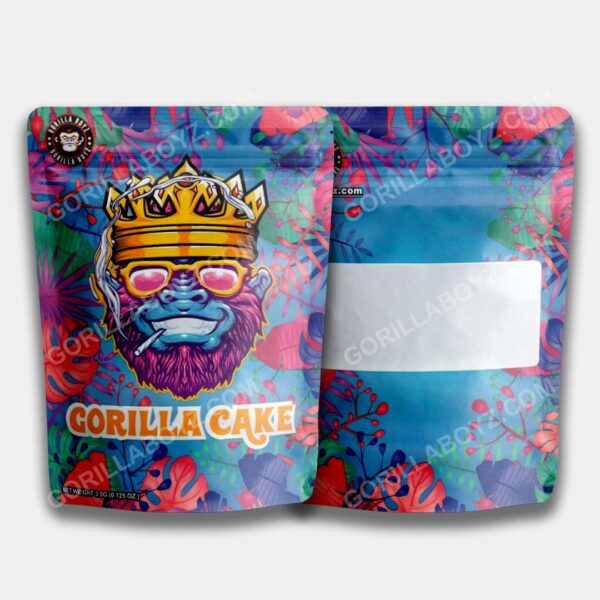 gorilla cake mylar bags