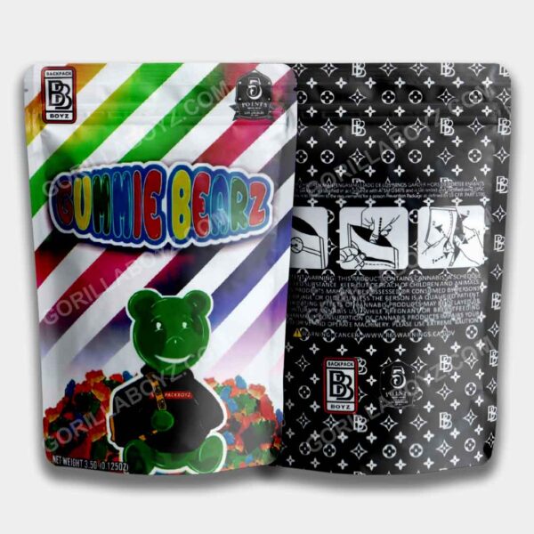 gummie bearz mylar bags