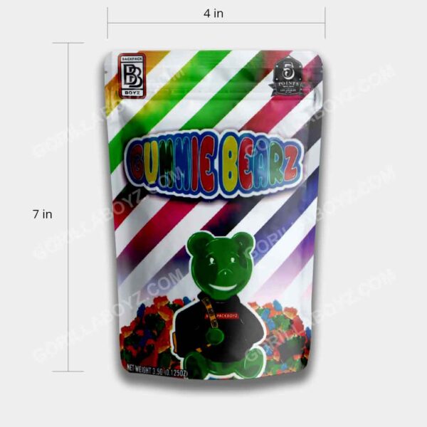 gummie bearz mylar bags
