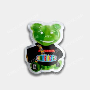 Gummie Bearz mylar bags 3.5 grams