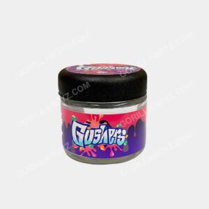 Gushers glass jar containers
