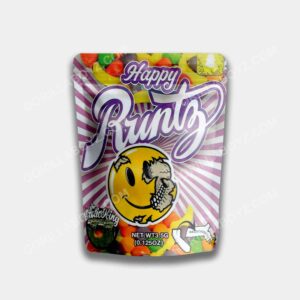 Happy Runtz mylar bags