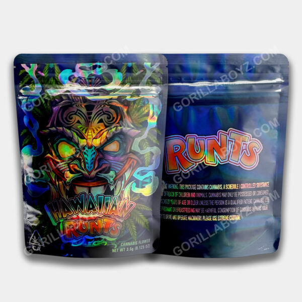 Hawaiian Runts mylar bags 3.5 grams