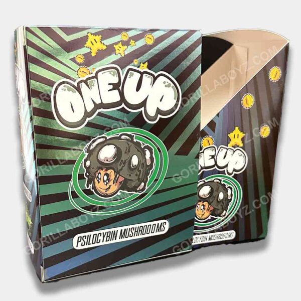 Kiwi One Up Shrooms Packaging 3.5 Grams