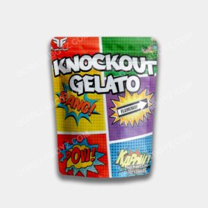 Knockout Gelato mylar bags