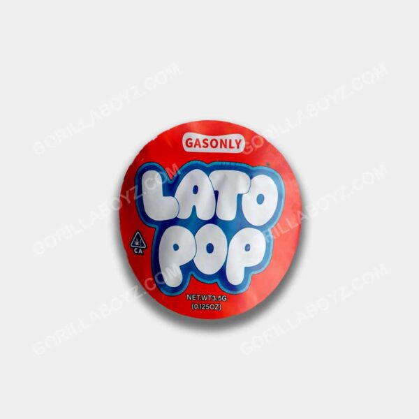 Lato Pop Red mylar bags