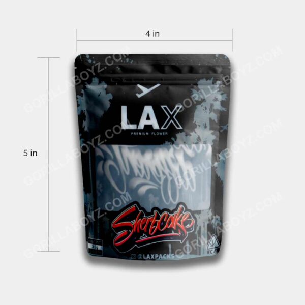 sherbcake mylar bags