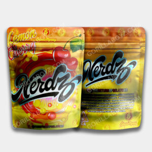 Lemon Cherry Nerdz Holographic mylar bags 3.5 grams