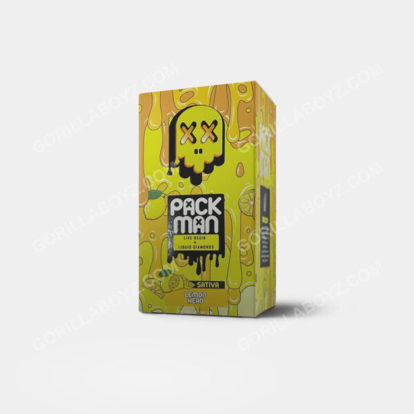 Packman Lemon Head Empty Disposable Carts