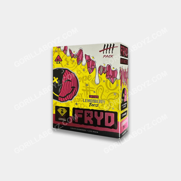 Fryd Lemonberry Tartz Empty Disposable Carts