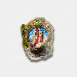 Let Me Grow Gods Gift mylar bags 3.5 grams 3D design
